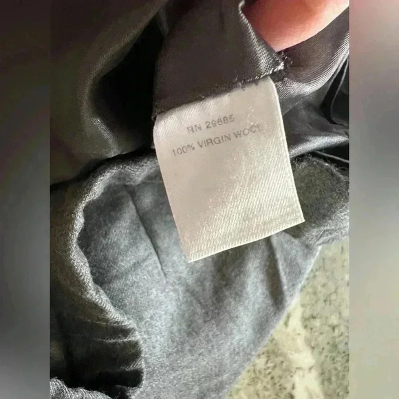 Pendleton Women’s Vintage 100% Virgin Wool Gray Trousers Pants - Size 8 - Picture 6 of 7